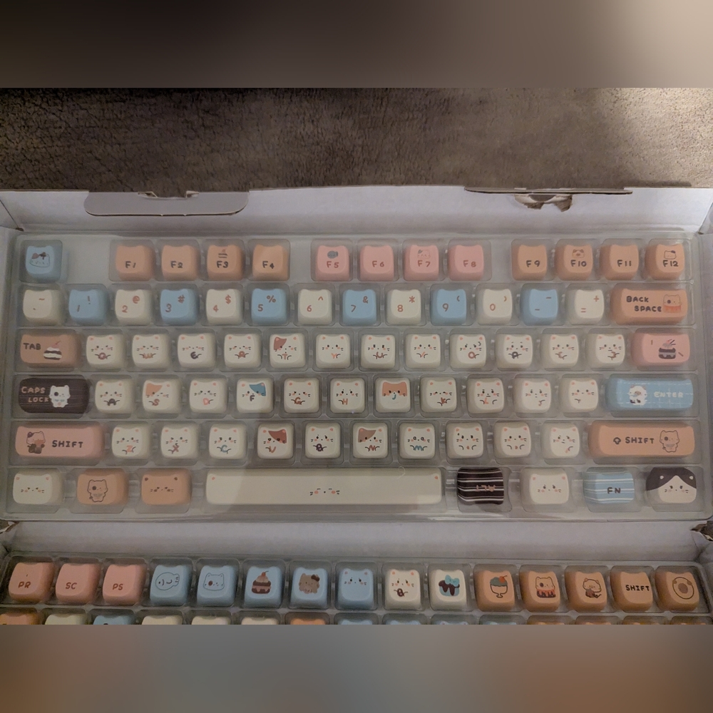 Cute Pastel Keycap Set - Picture 2 of 3
